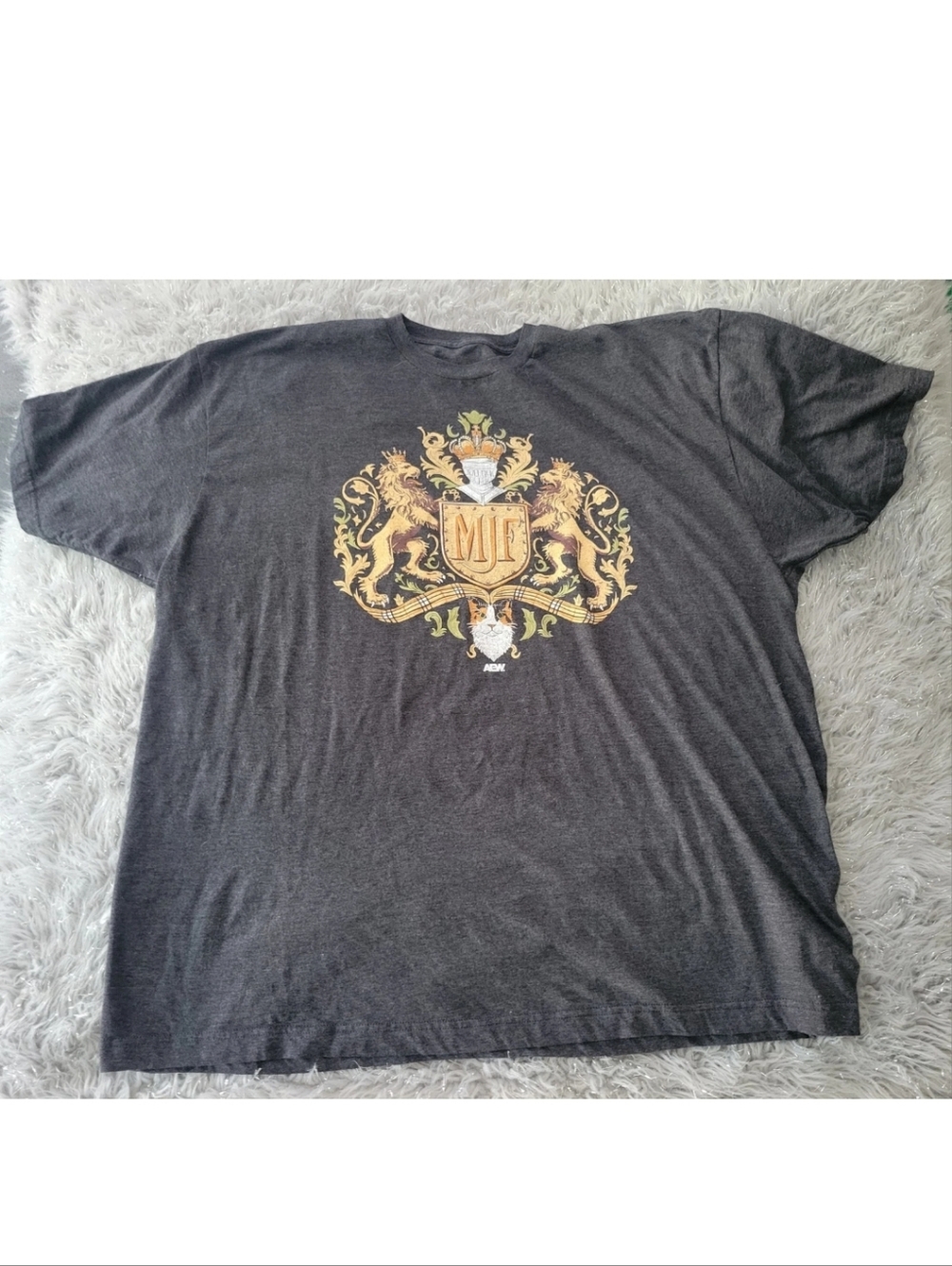 NEW AEW MJF The King Rare Limited Edition Crate Wrestling Soft Shirt Cat 3XL